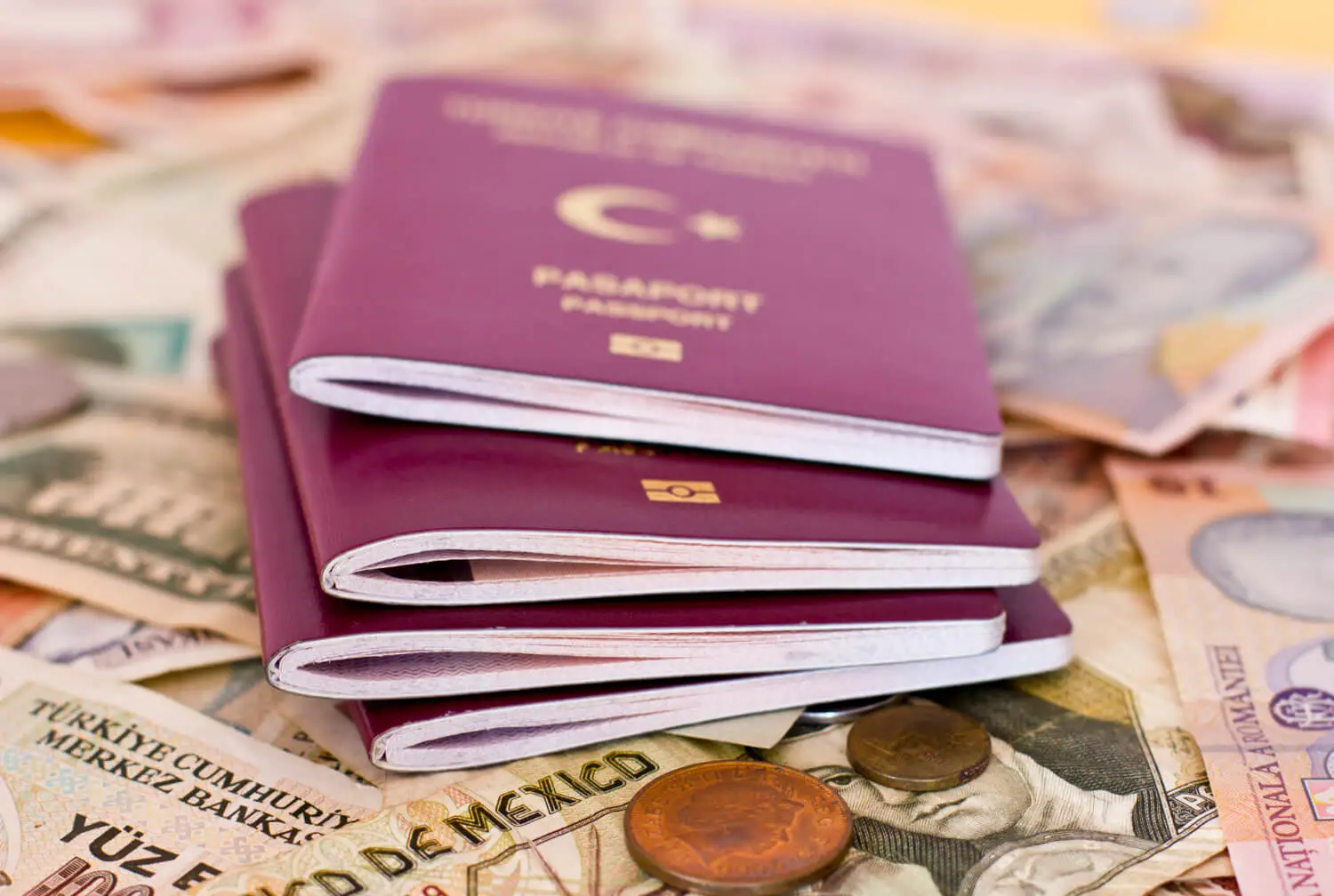 Passport and Money images